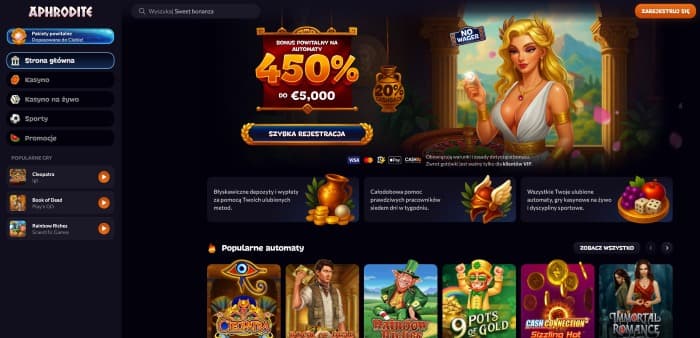 Aphrodite Casino - Aperçu